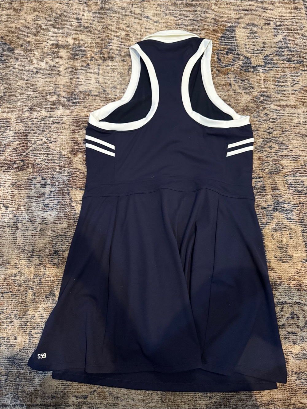 NWT!!! Splits 59 Austin rigor dress. Large. Navy and white - Picture 3 of 4